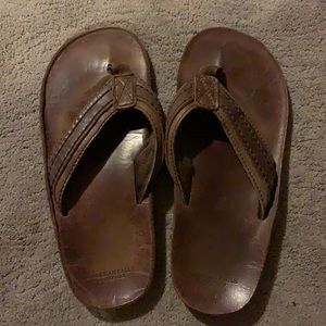 American Eagle genuine leather sandals!